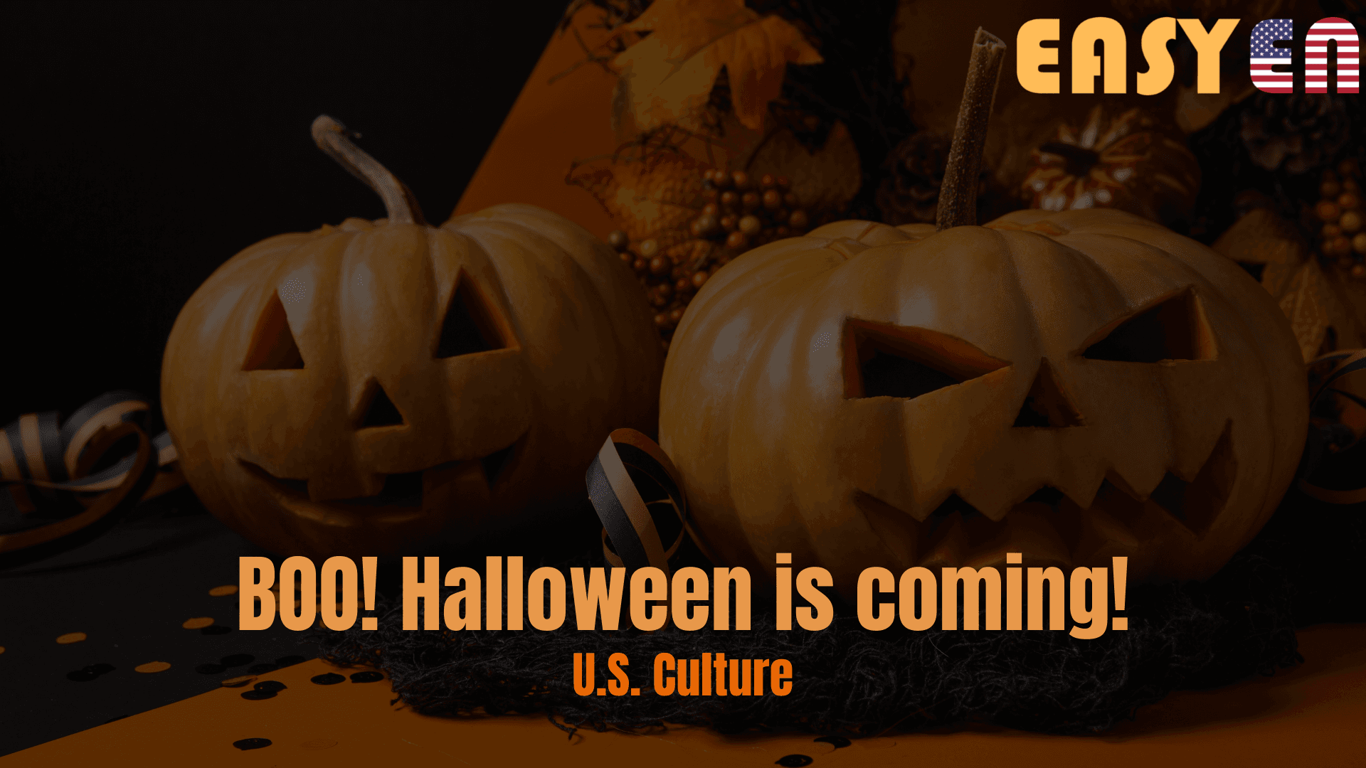 Boo! Halloween is coming!